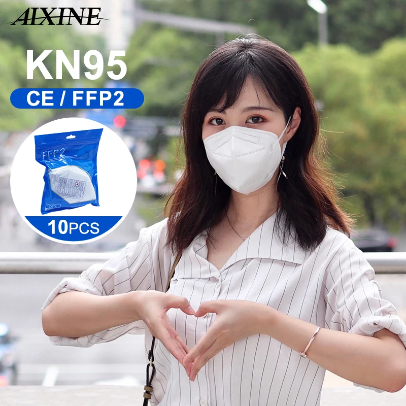 Настоящая сертифицированная CE маска fpp2 гигиеническая одобренная для лица от