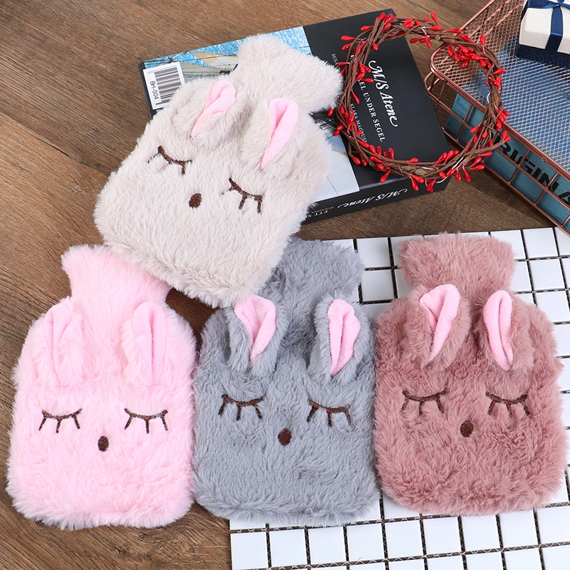 Симпатичная термобутылка из ПВХ для снятия стресса терапии горячей воды зимний