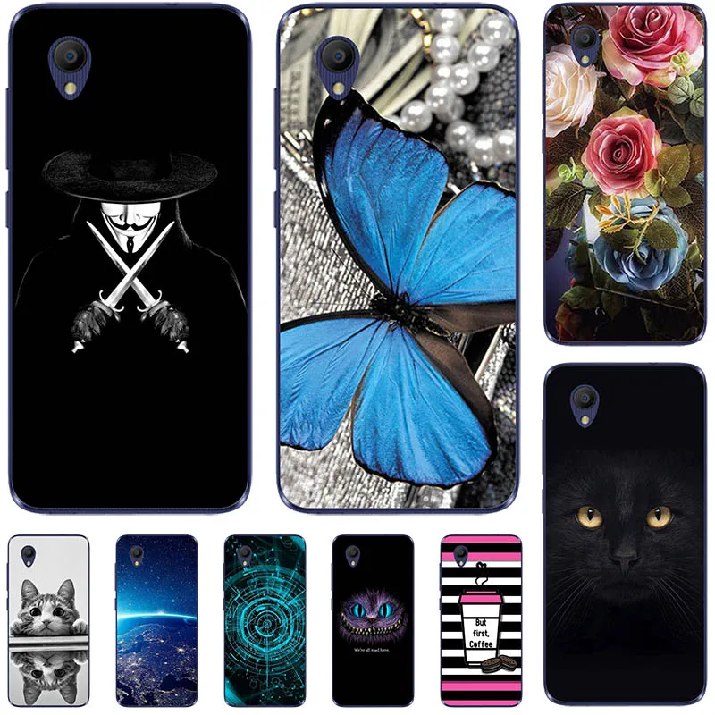 phone case for vodafone smart e9 e 9 5 0 vfd520 vfd527 vfd528 vfd529 soft tpu cover fashion relief silicone case capa coque free global shipping