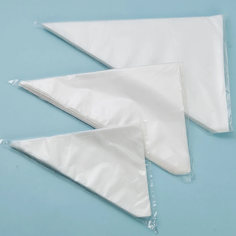 100 шт кухонный пластиковый кондитерский мешок одноразовый для украшения торта