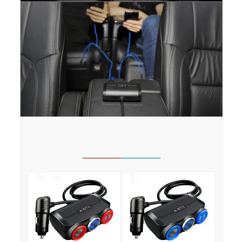 Car Cigarette Lighter Socket Splitter Plug Accessory Fast Charging for Ford 2 focus 3 4 MK3 Mondeo Kuga Fiesta Buick Excelle | Автомобили