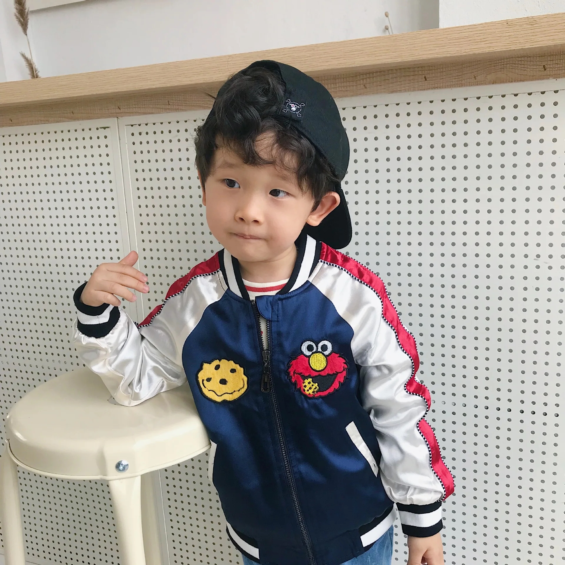 Tonytaobaby/осенне-зимняя одежда Новое Детское пальто-кардиган с героями мультфильмов одежда для мамы, куртка для мальчиков пальто для девочек