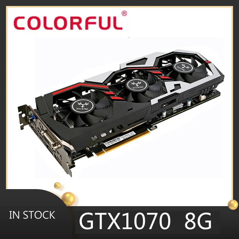 Colorful graphics card gpu nvidia geforce GTX 1070 8g video pubg computer game desktop map on the 1080 960 1050ti | Обустройство дома