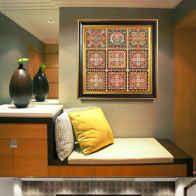 Религиозная картина на стену танка плакат принты для гостиной Картина холсте