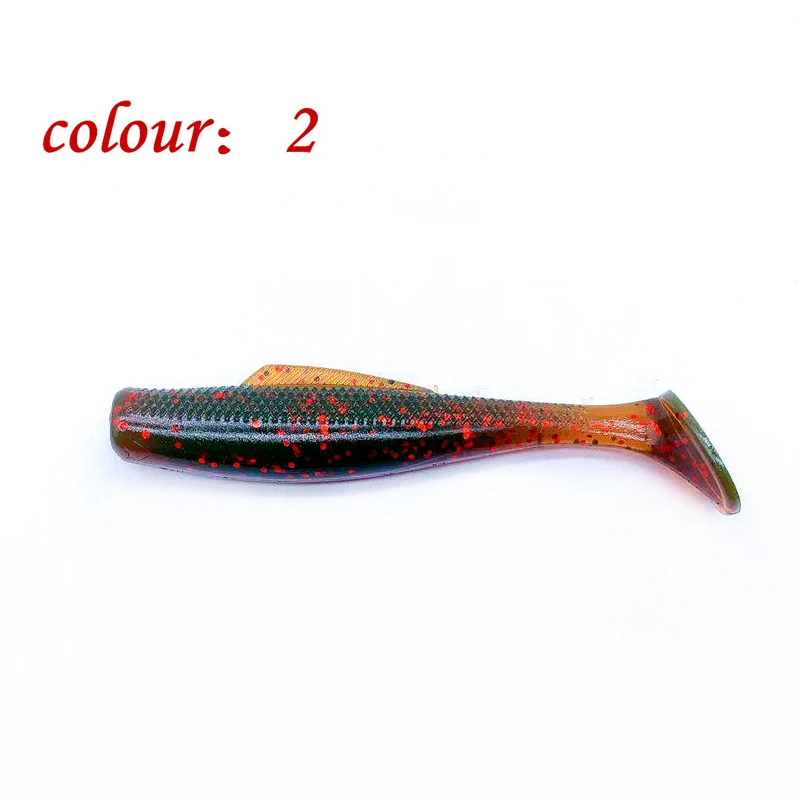Wokotip 6 шт./лот 8 см 5 г Pesca искусственная мягкая блесна, Япония Shad червь Swimbaits джиг голова для ловли нахлыстом силиконовая резиновая рыбка