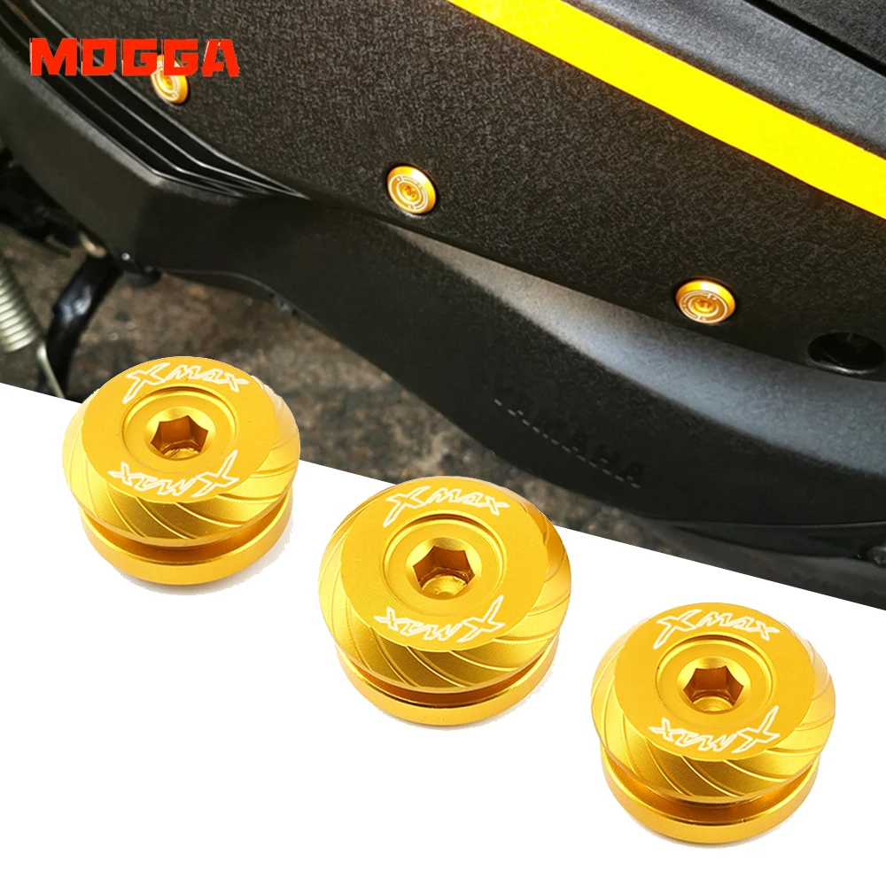 

For YAMAHA XMAX300 XMAX X-MAX 300 2017 2018 Motorcycle Accessories CNC Air Cleaner Intake Filter Bolt Screw Fixing Decorative