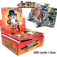 original dragon super saiya 180 210pcsbox tcg game cards japanese anime gt collection card for family children christmas gift