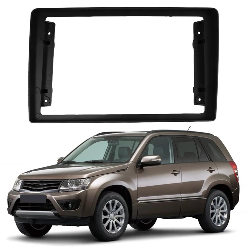 

9inch Car Radio o Big Sn 2DIN Fascia Frame Adapter DVD Player Dash Fitting Panel Frame for SUZUKI GRAND VITARA
