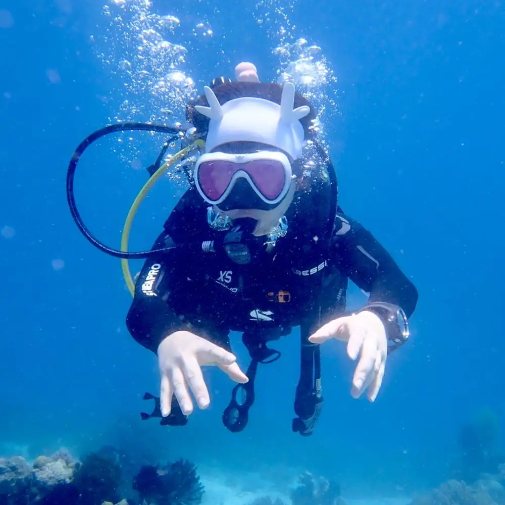 3 мм теплая Неопреновая шапка для подводного плавания|Бассейн и аксессуары| |