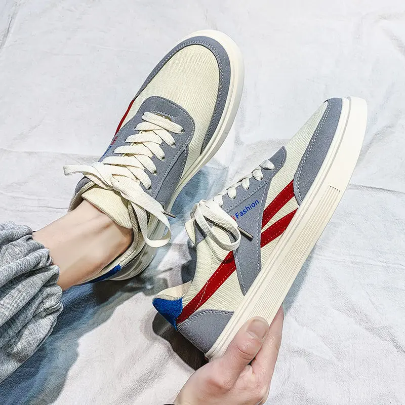 

New Men Flat Shoes Summer Breathable Solid Lace Up Male Travel Shoes Casual Comfortable Low Heel Men Shoes Zapatillas Hombre
