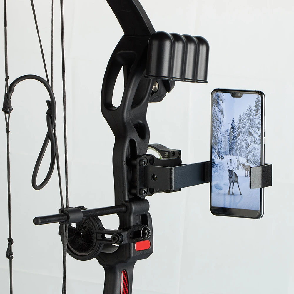 

Bow And Arrow Mobile Phone Holder Records From Shooting To Hitting Archery Equipment Accessories