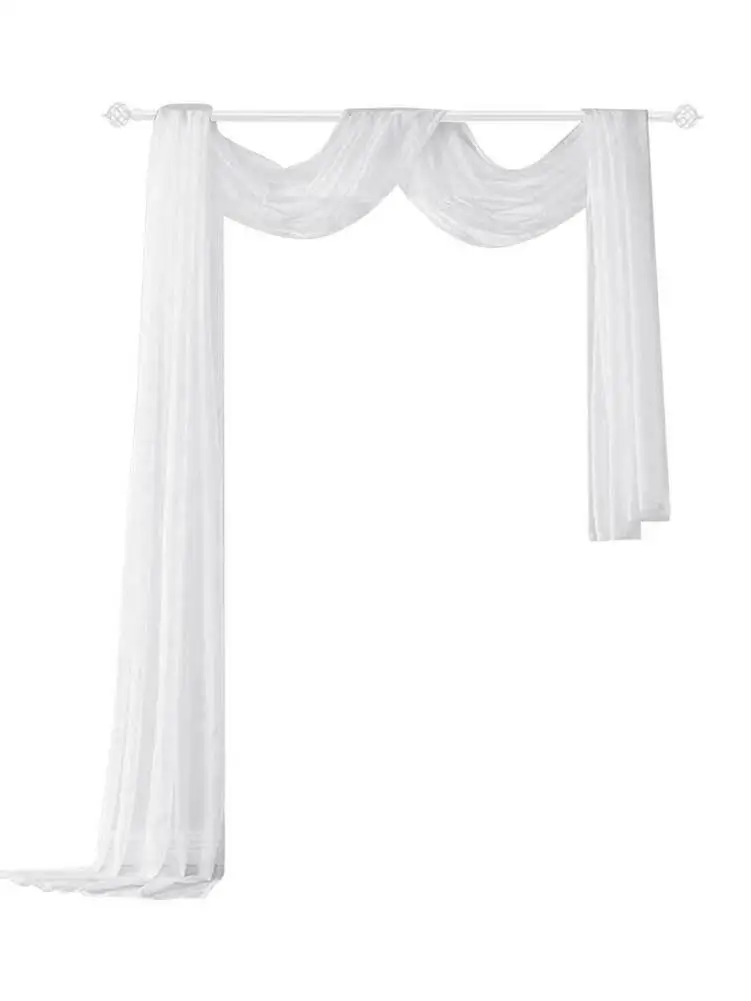 Шифоновая занавеска для свадебной церемонии 1 5 х м | Дом и сад