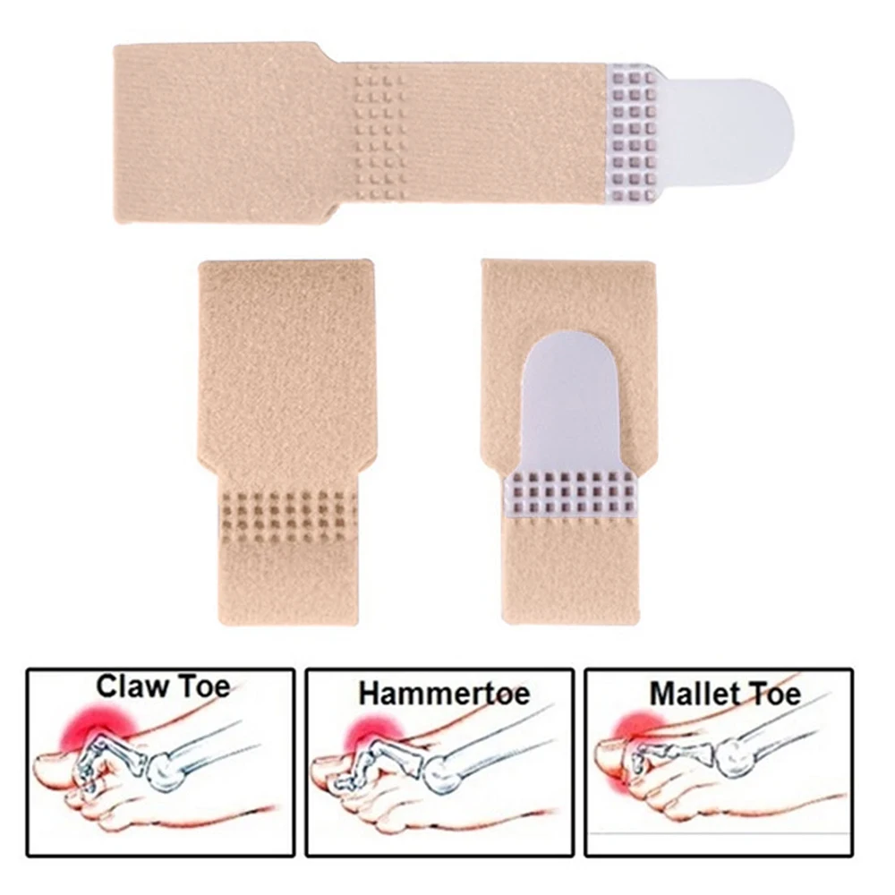 10 шт./лот выпрямитель для пальцев ног молоток вальгусный консилер бандаж