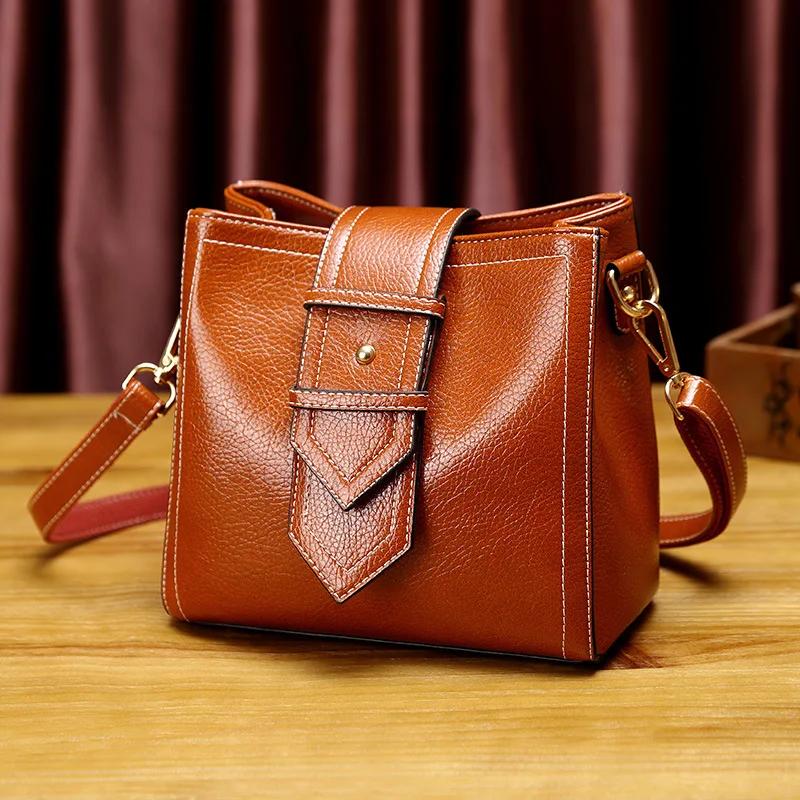 

Bag women 2020 new trendy Korean version of simple atmosphere all-match handbag shoulder women bag messenger bag 6018