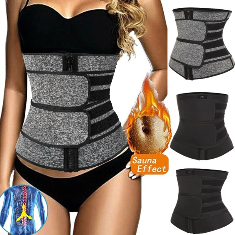 

Неопрен Body Shaper Массажный пояс с эффектом сауны пояс корсет Cincher Пояс для Вес потери моделирующее белье для тренировок Триммер ремень