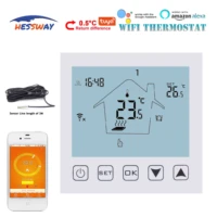 hessway nonc google home control wifi thermostat for floor heating 3a