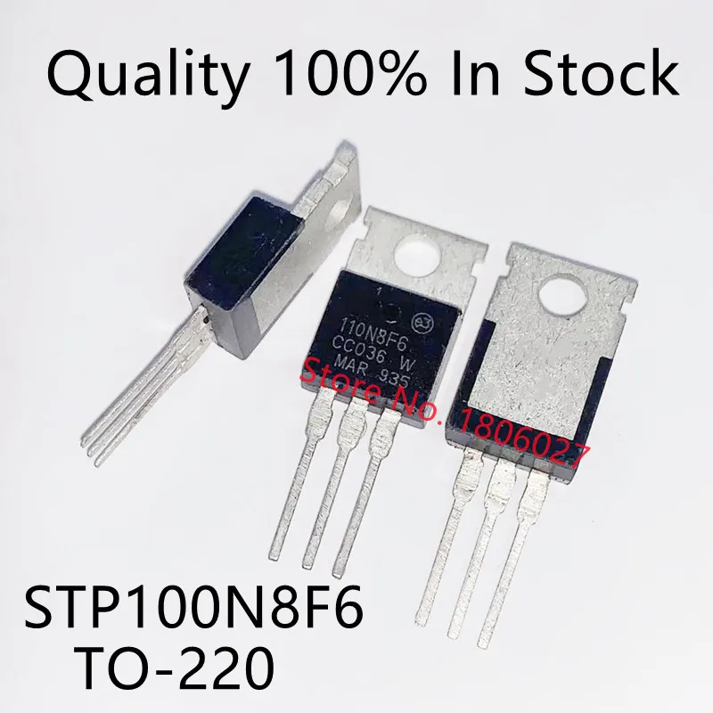10 шт./лот STP100N8F6 100A 80V 100N8F6 новая Оригинальная фотография