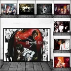 Постер тетрадь смерти классической аниме серии, Ретро плакат, украшение для бара, комнаты, живопись, искусство, Настенная картина, украшение для гостиной и дома