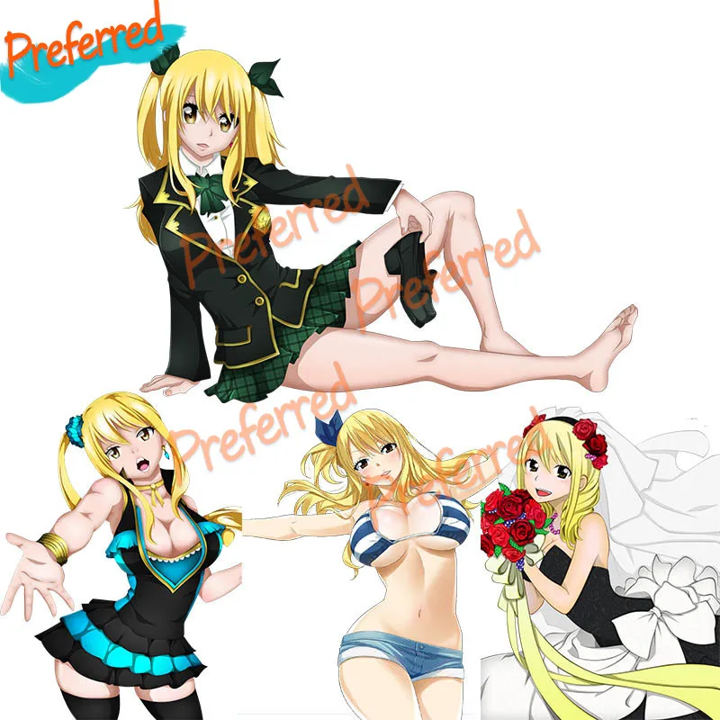 

Lucy Heartfilia Bikini Anime Fairy Tail Decal Motocross Racing Laptop Helmet Trunk Wall Vinyl Car Sticker Die Cutting