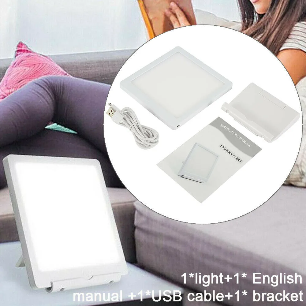 

SAD Therapy Light 2 Modes Seasonal Affective Disorder SAD Phototherapy Lamp Bionic Sun Light Therapy Lamp For Home