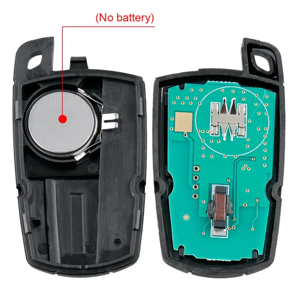 433Mhz 3 Buttons Remote Auto Car Key Fob with PCF7945 Chip KR55WK49127 Fit for BMW 5 Series X1 X6 Z4 E60 E70 E71 E91 E92 CAS3 | Автомобили