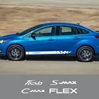 2 шт., виниловые наклейки на автомобильные двери для Ford Fiesta FIGO FLEX Fusion GALAXY GT KA PUMA RANGER C S MAX
