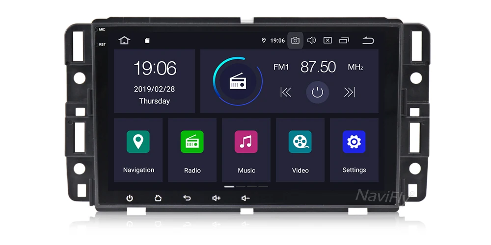 " ips DSP Android 9,0 8 ядерный Автомобильный gps навигация для GMC Yukon Sierra Tahoe Acadia Suburban Chevrolet Enclave Автомобильный dvd Радио gmc
