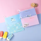 4 шт. сумка для хранения маски, портативный полипропиленовый держатель для маски на лицо, пылезащитный чехол на молнии, не загрязняет окружающую среду, экономьте сумку, деньги, оригинальные сумки-карандаши