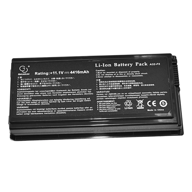 Аккумулятор для ноутбука Asus 4400 мАч 11 1 В 6 ячеек F5 F5GL F5C F5M F5N F5RA F5RI F5SL F5Sr F5V F5VI F5VL X50RL