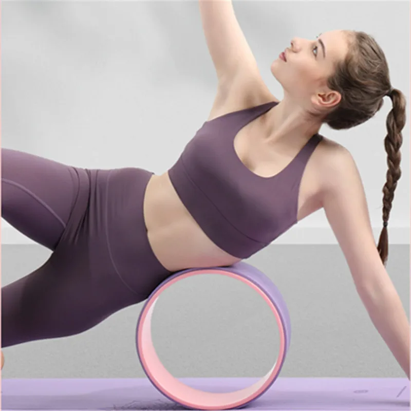Новинка большое колесо для йоги круглая Талия бодибилдинг тренажерный зал