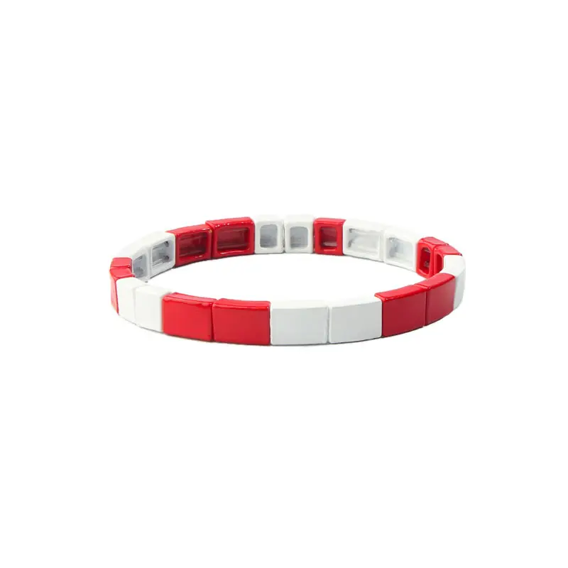 Flatfoosie модный многоцветный Браслет Дружбы бижутерия богемский эмалевый браслет браслеты для мужчин женщин очаровательные аксессуары Подарки - Окраска металла: 4101