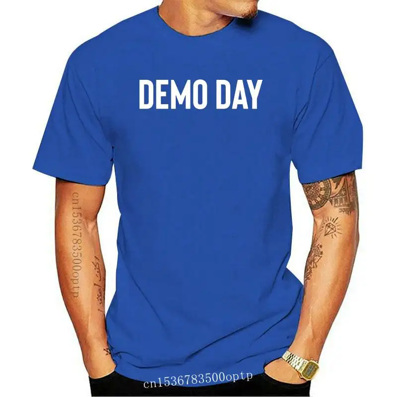 

New Demo Day Print Women tshirt Cotton Casual Funny t shirt Gift Lady Yong Girl Top Tee A-1358