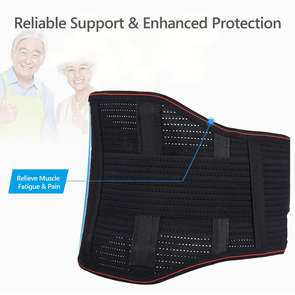 Массажер Поясничный 3 в 1 для мужчин и женщин регулируемый пояс поддержки