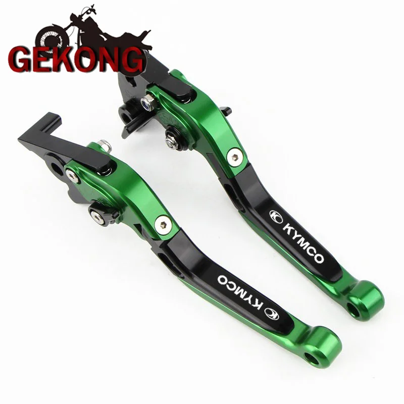 Мотоциклетные складные выдвижные рычаги тормозной муфты из алюминия для KYMCO XCITING