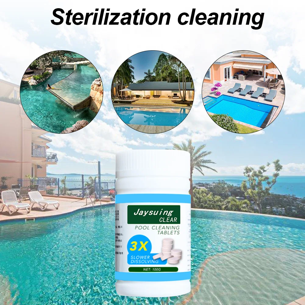 

Pool Chlorine Tablets Pool Effervescent Tablets With Optional Floating Chlorine Dispenser For Swimming Pool Cleaning Well-liked
