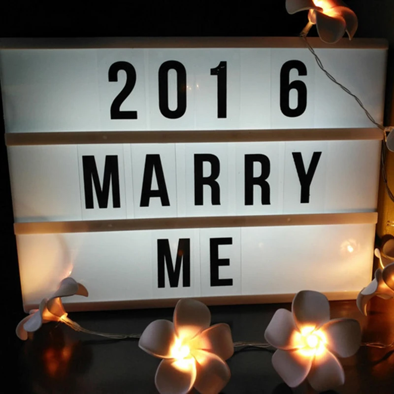 Светодиодный светильник коробка с буквами 90 аксессуары для лайтбокса DIY