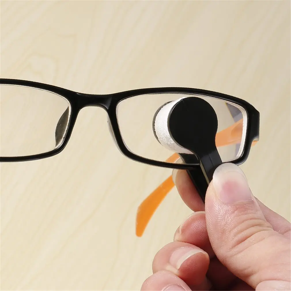 2 шт мини портативные очки для очков очиститель полезные из микрофибры очищающие