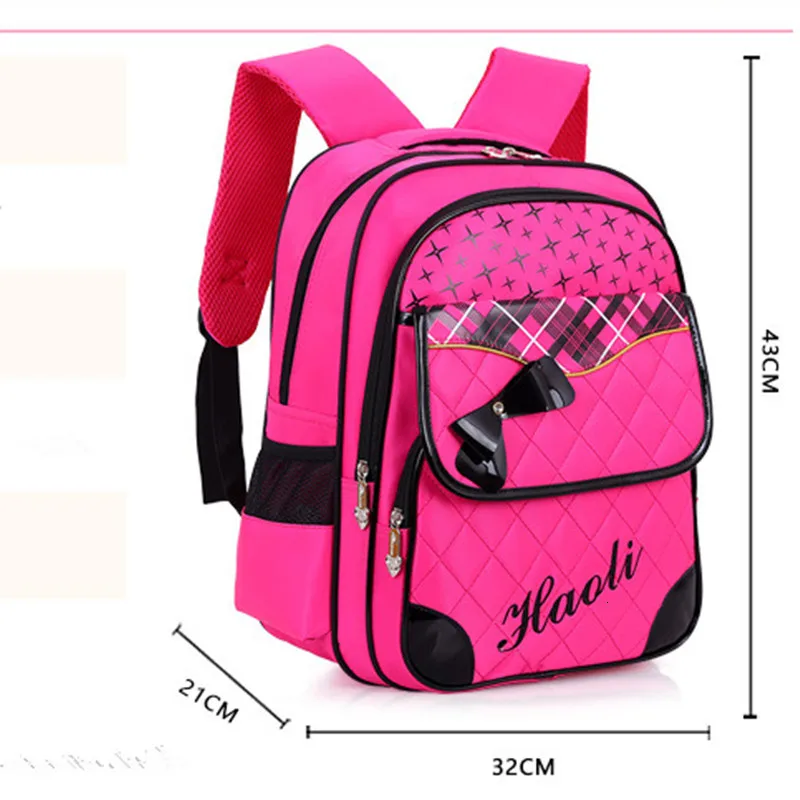 kids Children School Bags Girls Waterproof Orthopedic Backpack schoolbag primary princes school Backpack Kids Satchel sac enfant