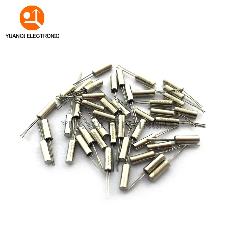 

10pcs 3*8 32.768KHz 20ppm 12.5pF 3*8mm Crystal Cylinder quartz resonator