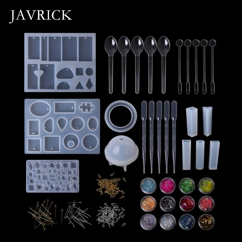 1 Набор инструментов для литья эпоксидной смолы DIY Ручная работа Подарочное