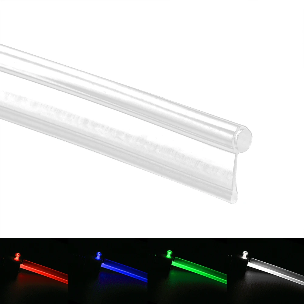 

10m Skirt Side Glow 3mm diameter Plastic PMMA Fiber Optic Cable For Car Decorative Lighting
