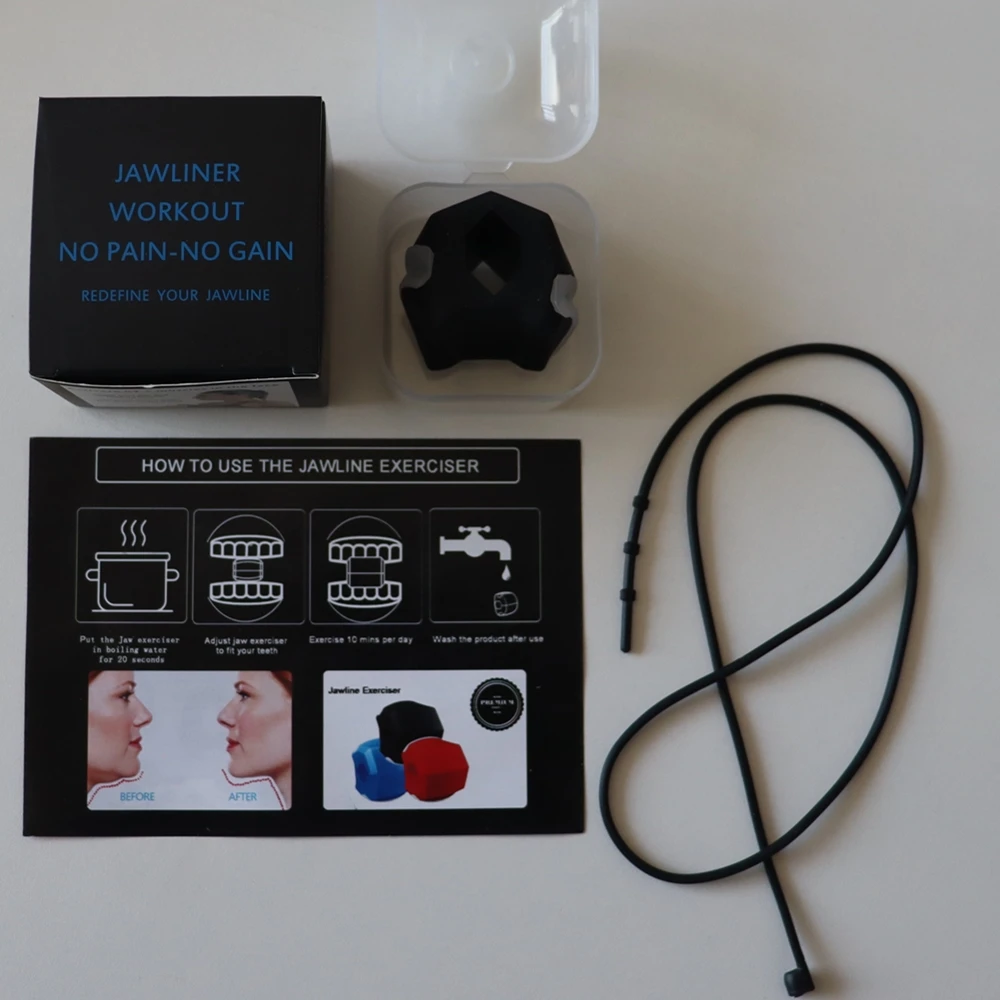

high quality 2021 best seller jawline shaper chew trainer ball jaw exerciser for women men