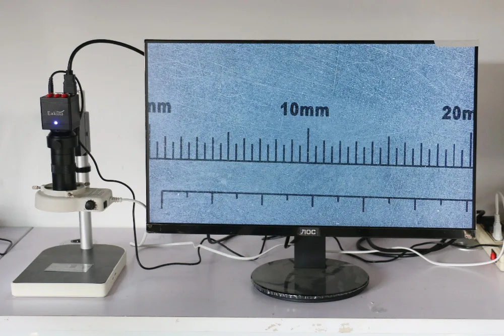 720P 1080P HDMI VGA промышленный цифровой видео микроскоп камера+ 100X C крепление объектива+ 56 светодиодный кольцевой светильник+ подставка для ремонта печатных плат