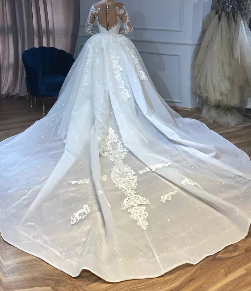 Robe De Mariee 2019 роскошное кружевное свадебное платье русалки со съемной юбкой