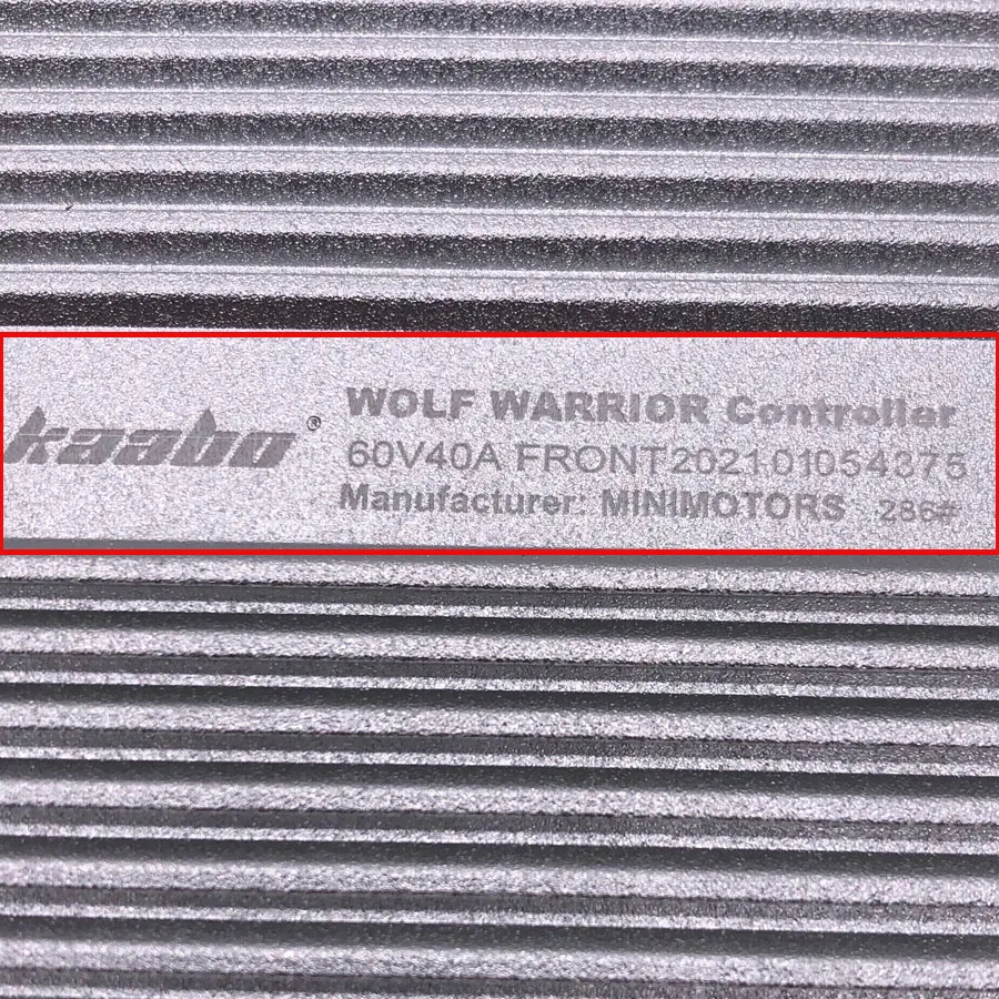 Фото Контроллер WW 60 в 40 А для электроскутера Kaabo Wolf Warrior 11 №3