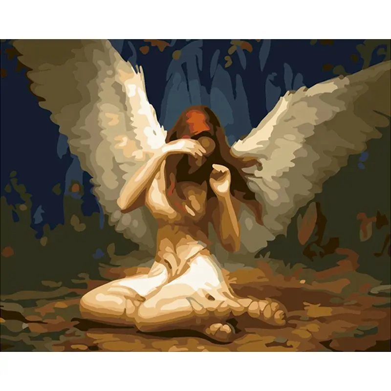 

Набор для рисования по номерам на стену, 40x50 см, без рамки, 40x50 см