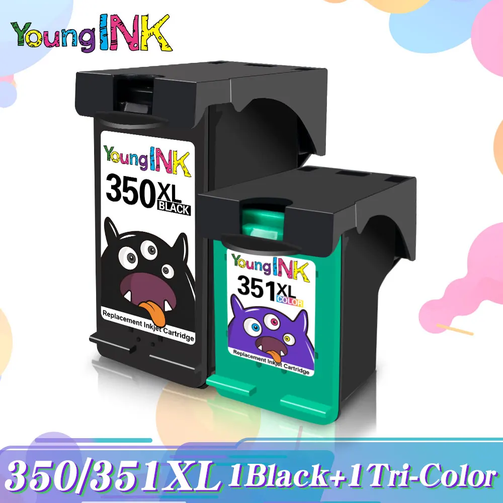 

Чернильный картридж Youngink для hp 350, 351, HP 350XL, 351XL, для принтера C5270, C5273, C5290, C5293