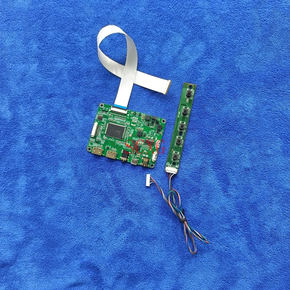 

For LP173WF4/LP173WF5/LTN173HL01 Panel controller drive board LED HDMI-Compatible Mini 30 Pin eDP Micro USB 5V KIT DIY 1920*1080