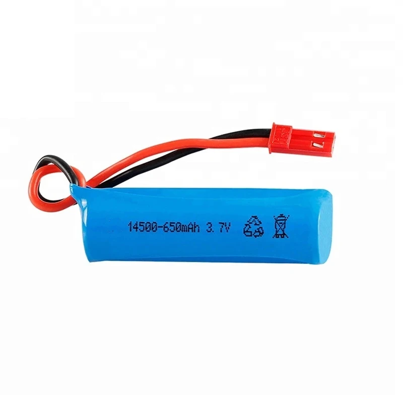 14500 литий-ионная батарея 3,7 v 650mAh литий-ионный RC вертолет автомобиль 15C батарея