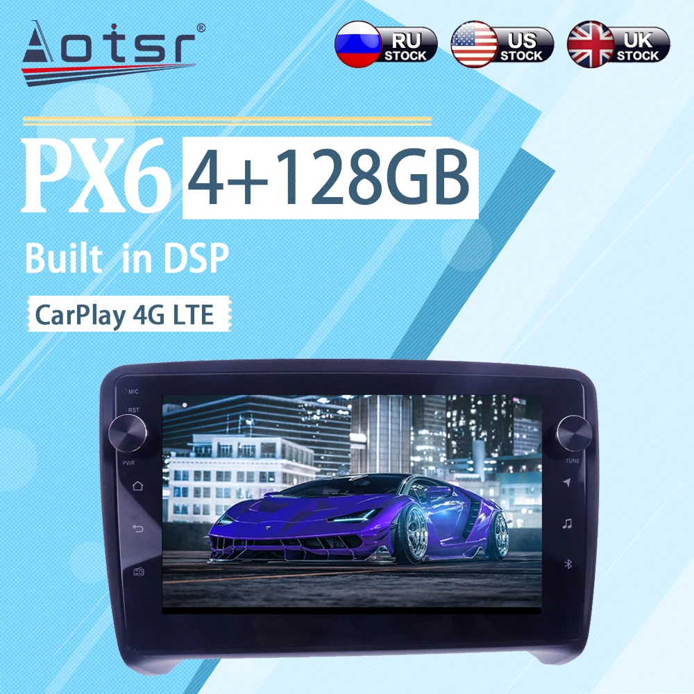 

4+128GB For Audi TT 2008 - 2014 Android 10 BT WIFI Carplay Car Multimedia Radio Player GPS Navigation Stereo Player